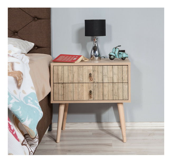 Éjjeliszekrény Sopatu 28 (szonoma tölgy)