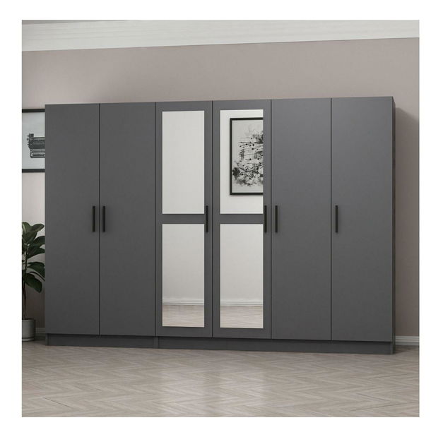 Dulap de haine Kalia 5091 (antracit)