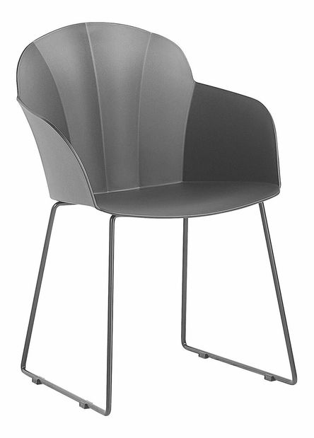 Set 2 buc. scaune de sufragerie SYVVA (negru)