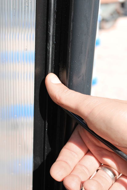 Opritor din cauciuc (negru)