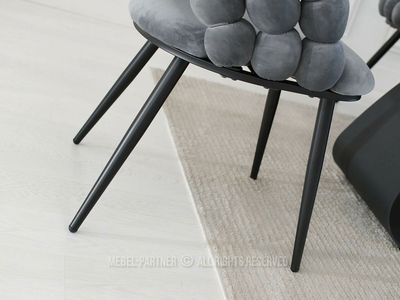 Stolica Lulish (siva + crna)