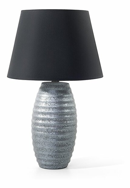 Stolná lampa ETNO (keramika) (strieborná)