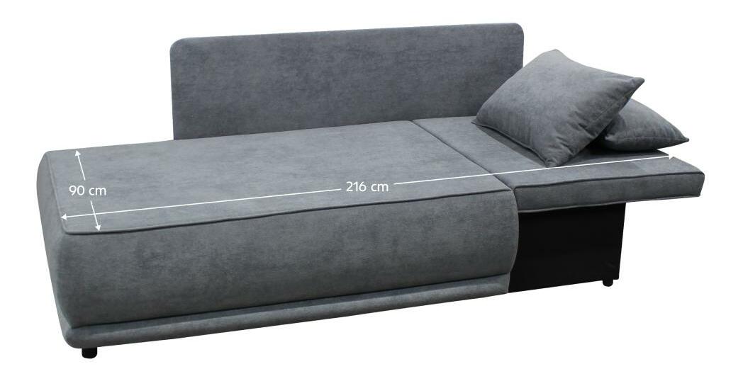 Canapea Lestat (gri) (D)