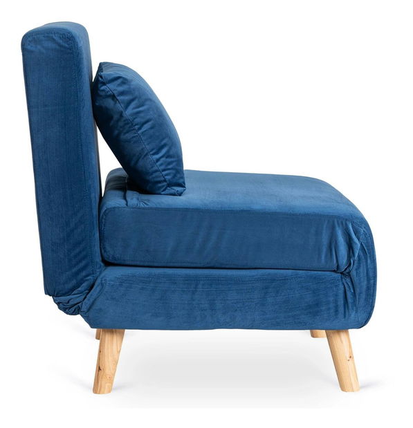 Fotoliu extensibil Motecacleta 1 (albastru marin) 