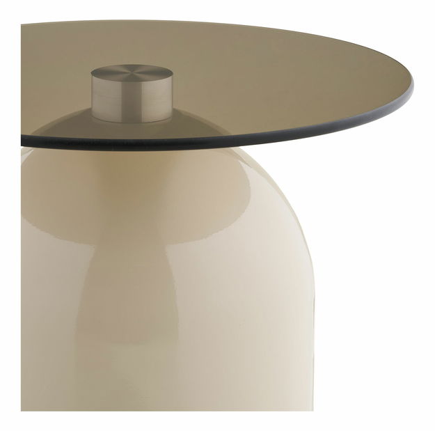 Príručný stolík Roveria 2 (béžová + sivá)