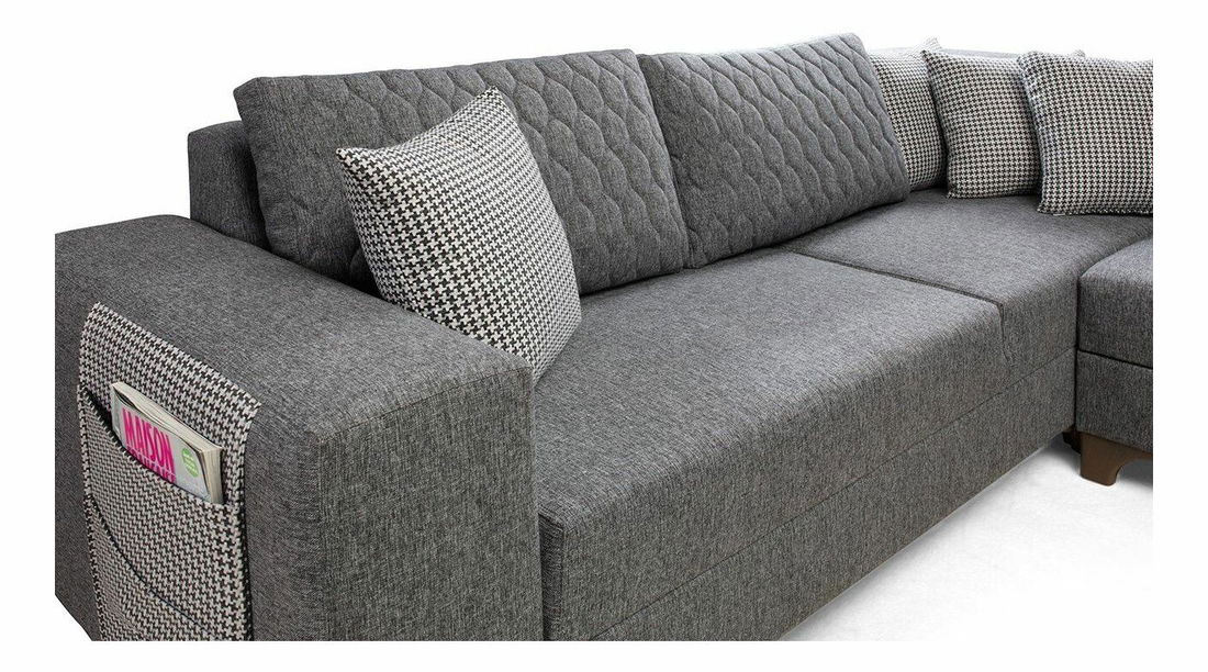 Rohová sedačka Lofty (sivá)