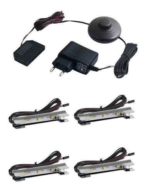 LED osvetlenie k vitríne Attak 4/LED (modré)