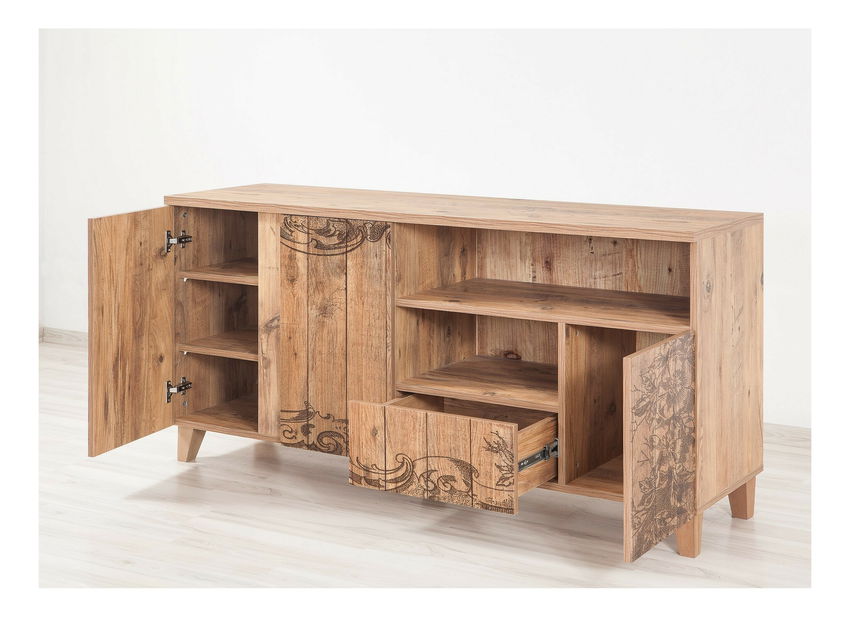 TV stolík/skrinka Merina 757 (atlantická borovica)