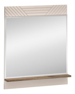 Zrkadlo 70 cm Explicaba (kašmír + dub castello)