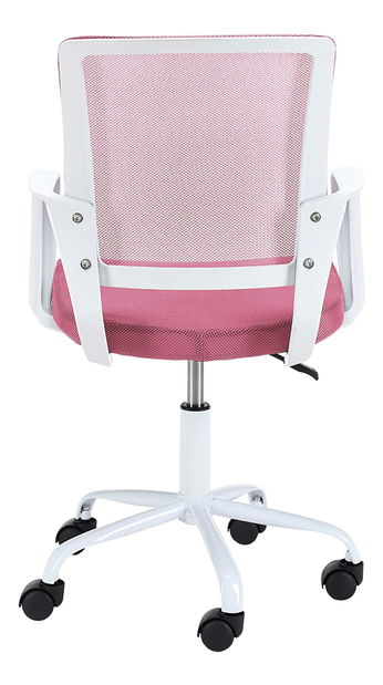 Scaun pentru copii Fergus (alb + roz).