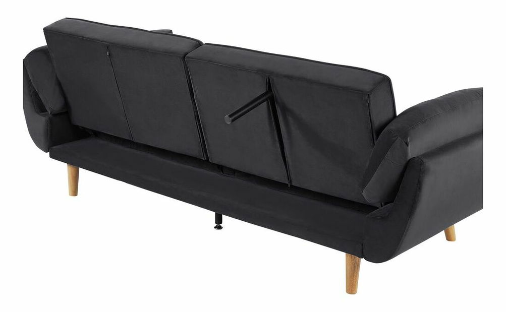 Canapea trei locuri ASABA (negru)