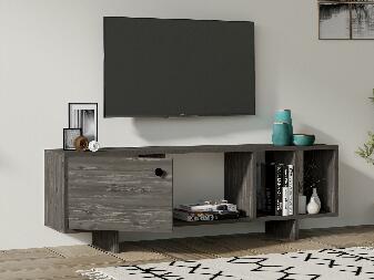 TV asztal/szekrény Nipuvo (antracit) 