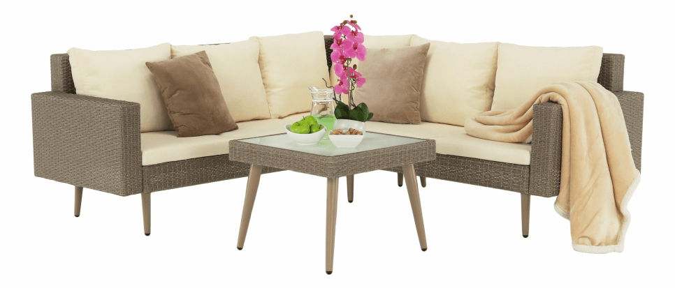 Záhradný ratanový set Trudura 