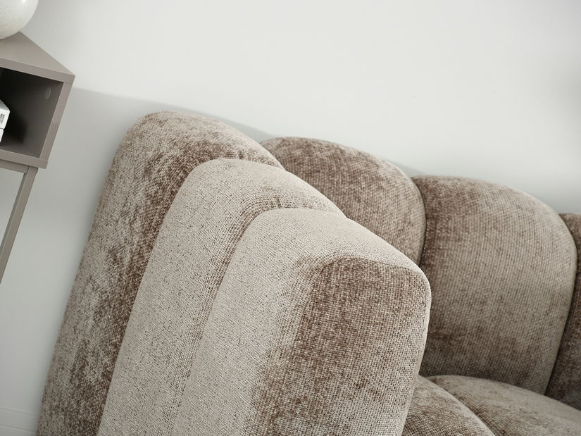 Pohovka dvojsedačka Ocupan (čierna)