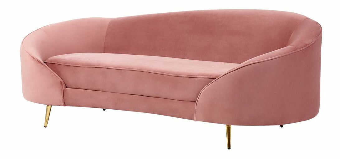 Pohovka trojsedačka Samella (ružová) 