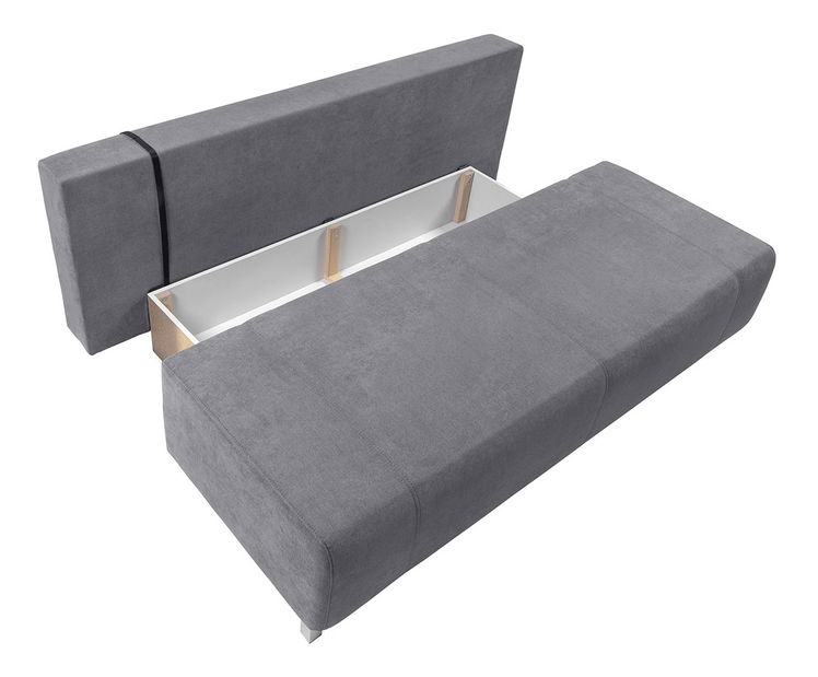 Canapea trei locuri Kinga III Lux 3DL (gri)