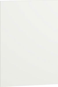 Bočný krycí panel na dolnú kuchynskú skrinku Vento Verlene DZ-72/57 (biela + biela matná)