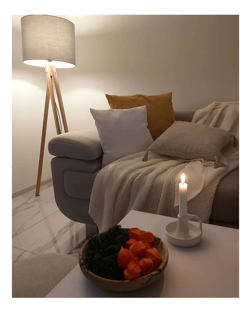 Álló lámpa Lilly (fehér)