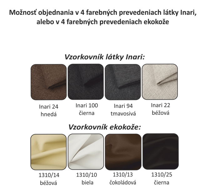 Rohová sedačka Anoral biela + tmavosivá (L)