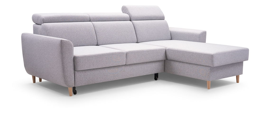 Kutna garnitura- Gurana (svijetlo siva) (D)