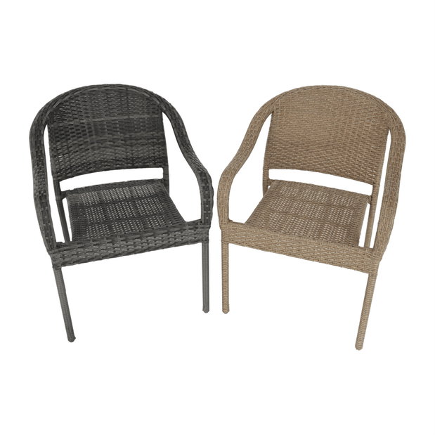 Záhradná stolička Blingo (sivá)