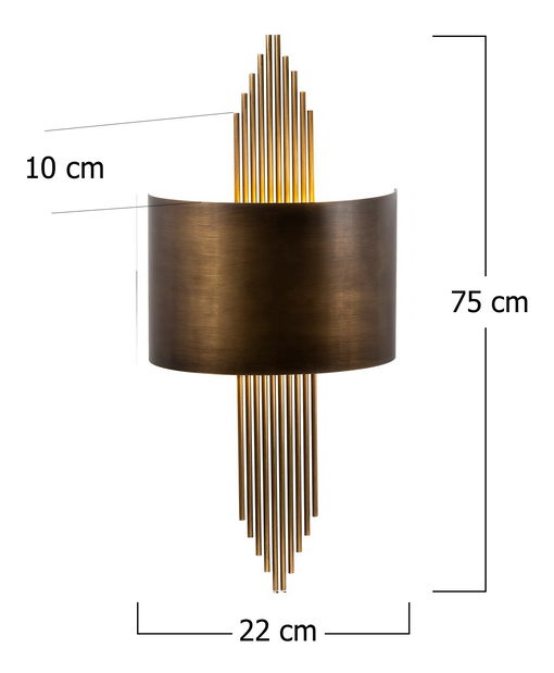 Iluminat de perete Ala 619