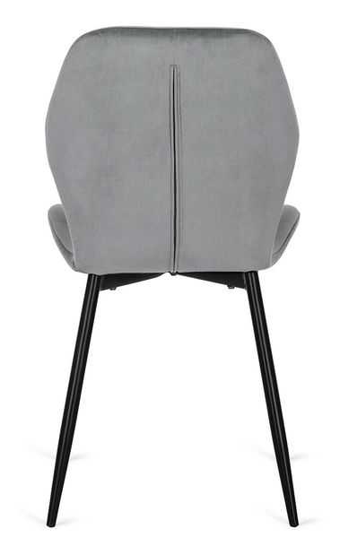 Étkezőszék Ligado (szürke + fekete) 