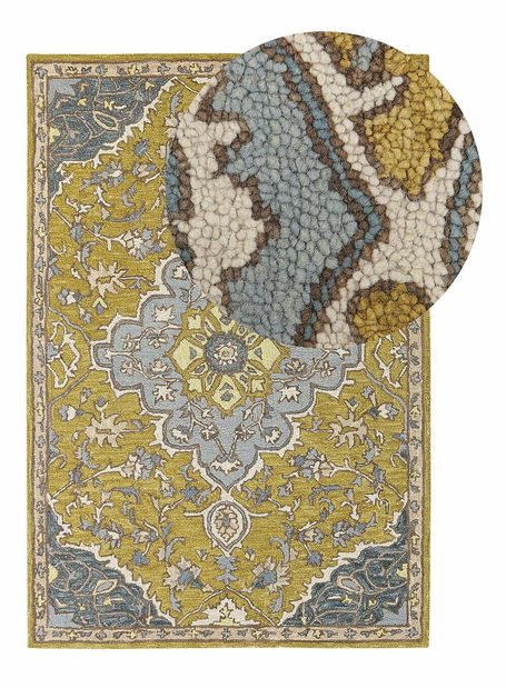 Tepih 140 x 200 cm Mucu (žuta)