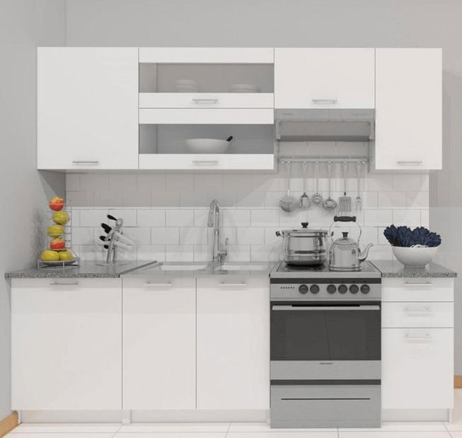 Bucătărie Flor 14 (Alb)