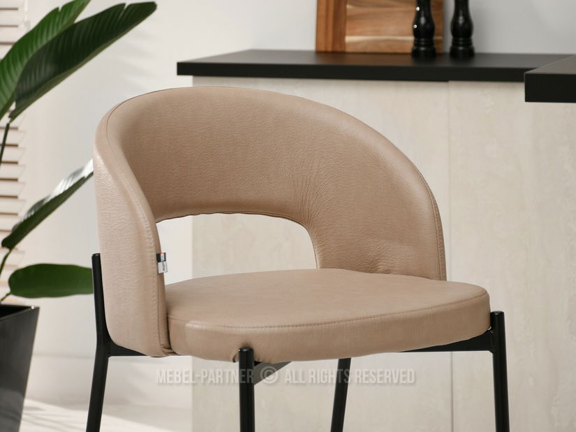 Szék Gustav (bézs + fekete)