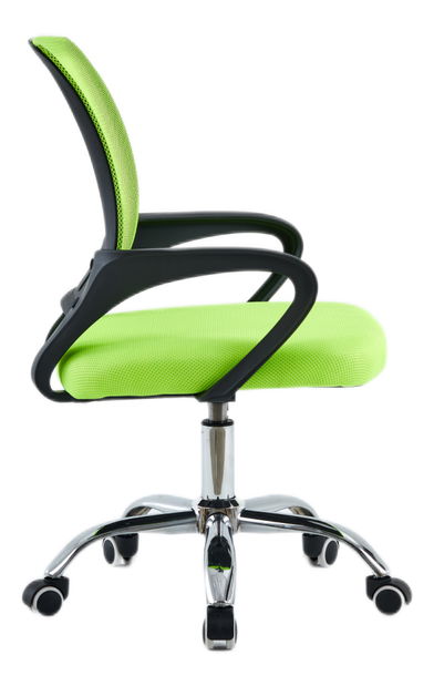 Kancelárske kreslo Declan (zelená + čierna)