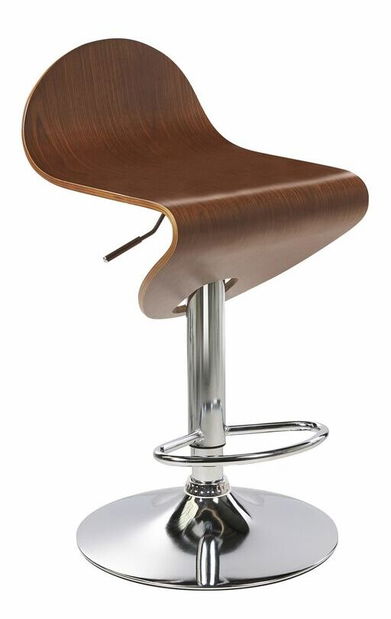 Barová stolička Lincoln (tmavé drevo)