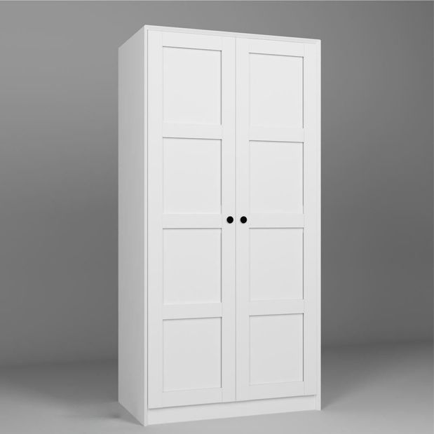 Ruhásszekrény Luckiny (fehér) 