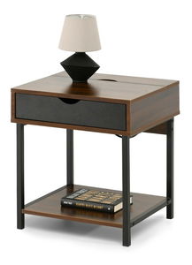 Nočný stolík Entrevista (čierna)