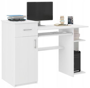 PC asztal Nymis (fehér)