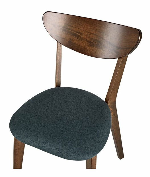 Set 2 ks jedálenských stoličiek Ejus (tmavé drevo)