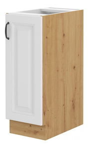 Dulap inferior pentru coș Sheila 30 D CARGO BB (Stejar artisan + Alb)