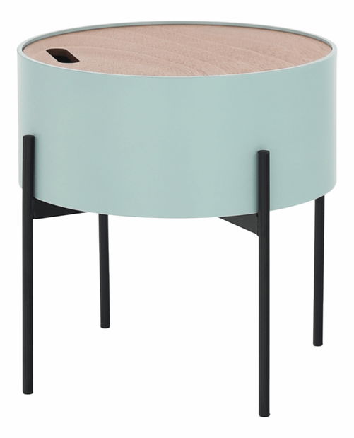 Kisasztal Moris (mentol + fekete)