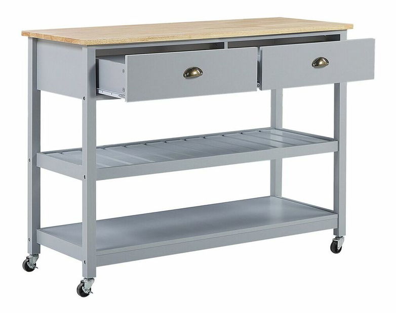 Cărucior servire NOIDA (gri)