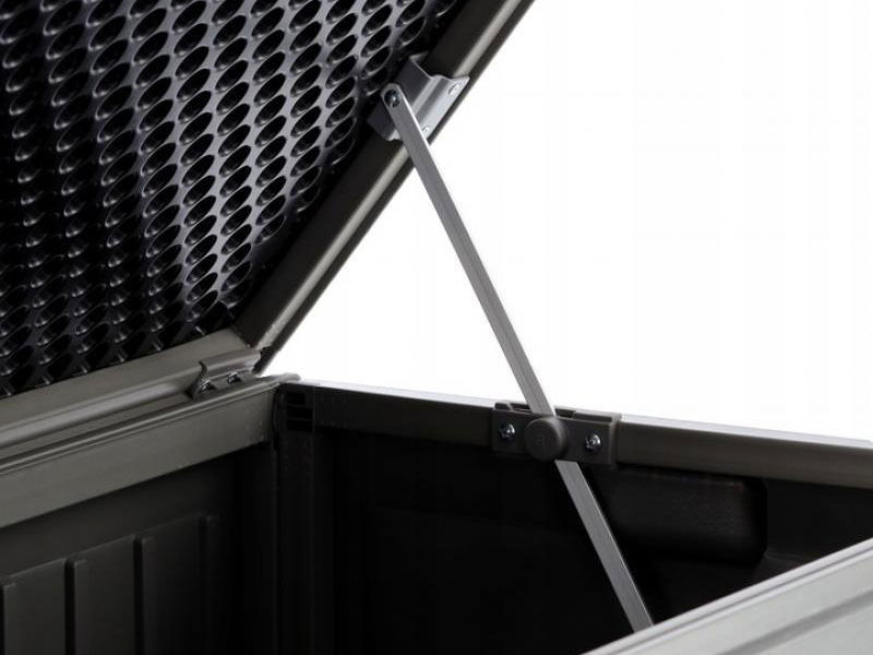 Box de grădină Boxy (gri închis + Negru)