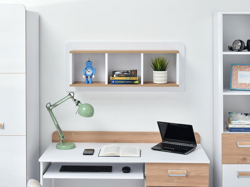 Zidna polica Congresual C09 (bijela)