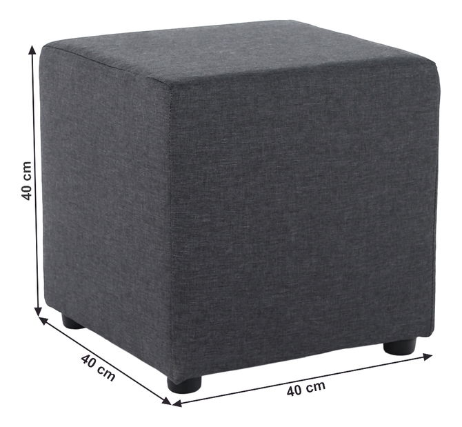 Taburete Branno (gri închis)