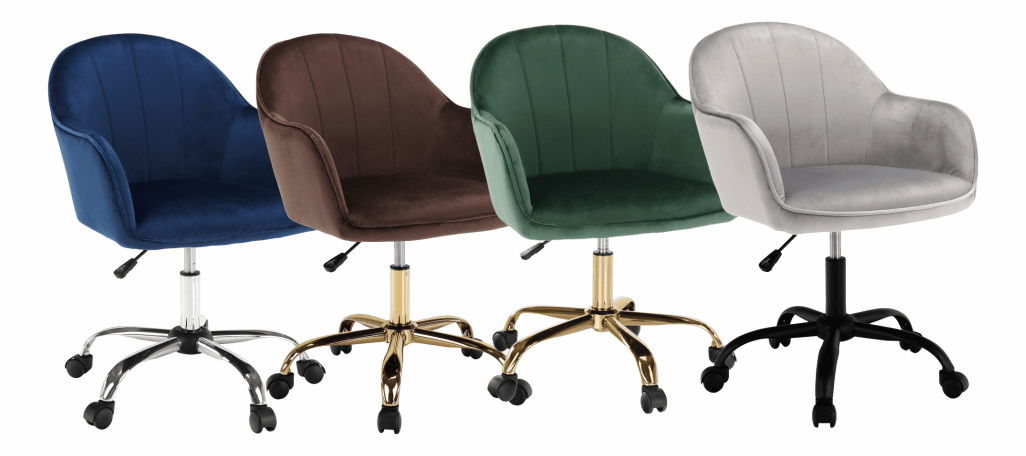 Kancelárske kreslo Euron (modrá)