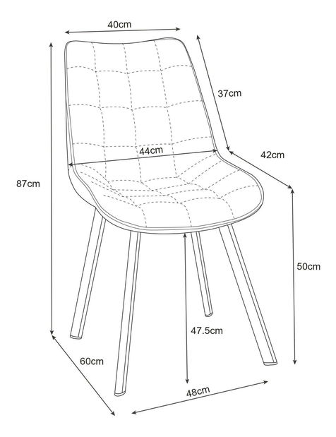 Blagovaonska stolica Rokalla (ružičasta)