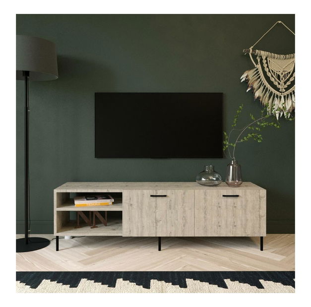 TV stolík/skrinka Vitomo (dub) 