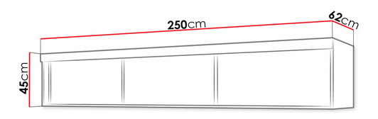 Gardrób felépítmény Seharat 25 (fehér)