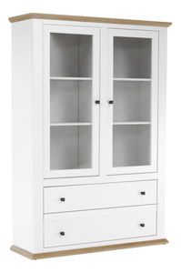 Vitrina Leoras MZ5 (bijela + hrast grand)