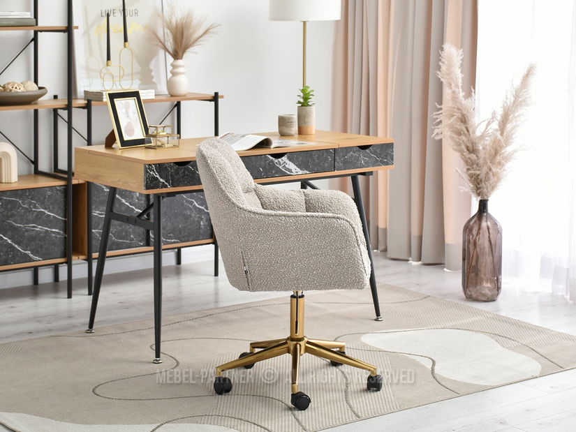 Fotoliu Island (bej + negru)