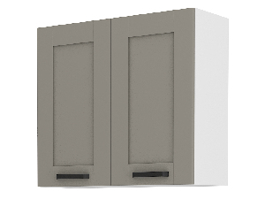 Felső konyhaszekrény Lucid 80 G 72 2F (claygrey + fehér)