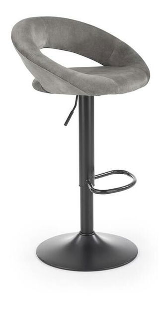 Bárszék Herlinda (szürke + fekete)